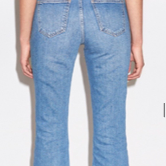 Top Shop - Dree Crop Denim - worn a few times - Picture 4 of 10